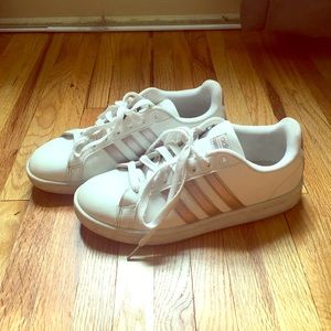 Rose Gold adidas Grand Court Sneakers
